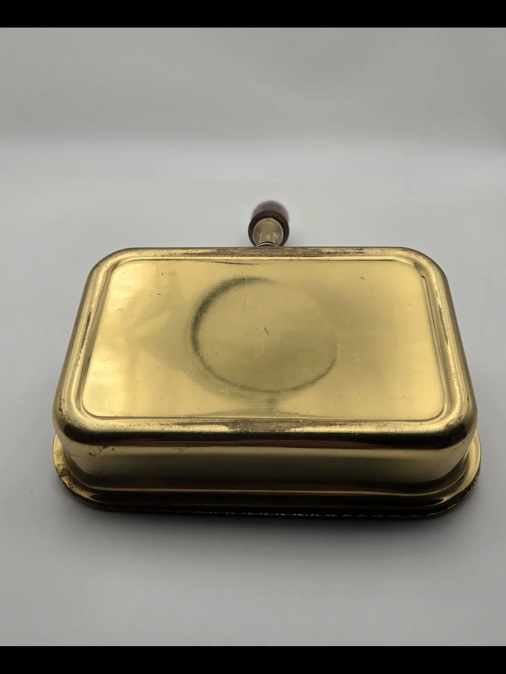 ✨ Vintage Brass Silent Butler Crumb Catchers – Set of 2 - Picture 7 of 15